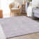 Premium Machine Washable Prisco Lavender Rug