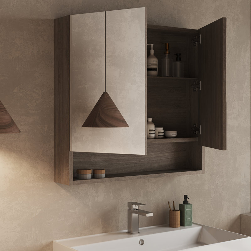 Talasha Bathroom Furniture Suite, Medium Wood