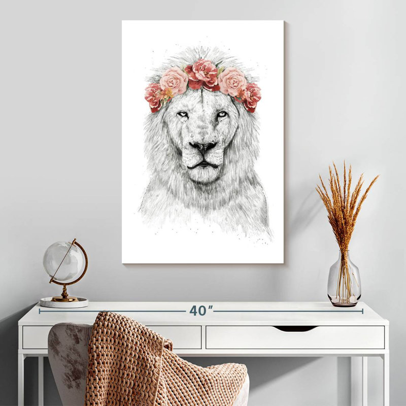 Lion Brampt Festival, H 30 po x l 20 po