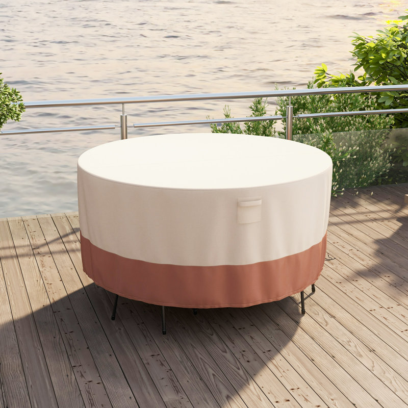 Outdoor Patio Dining Set Cover, 70cm H x 181cm W x 181cm D