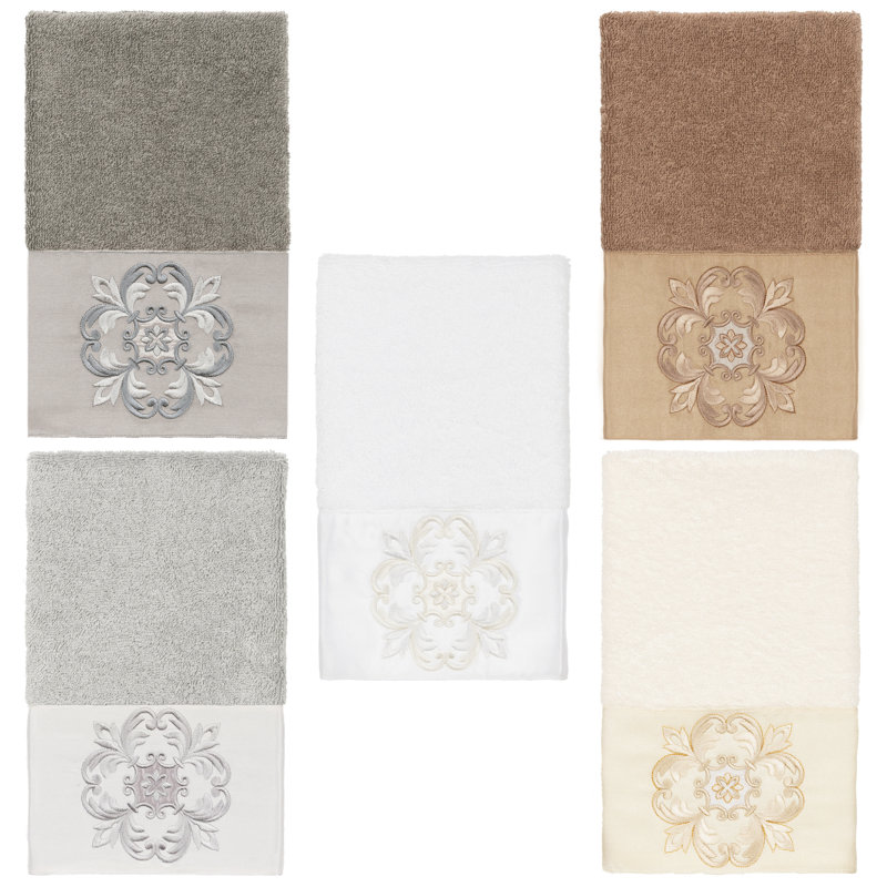 ALYSSA Midweight Hand Towel, Cream
