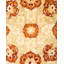 Tapis ivoire noué à la main de conception unique 8 pi 2 po x 10 pi 4 po Hindelang Mogul