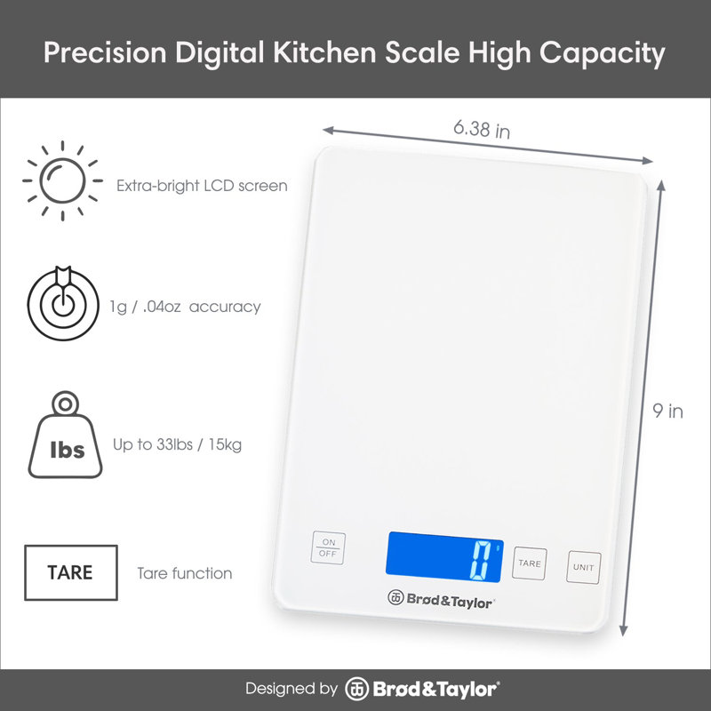 Brod & Taylor High Capacity Baking & Kitchen Scale