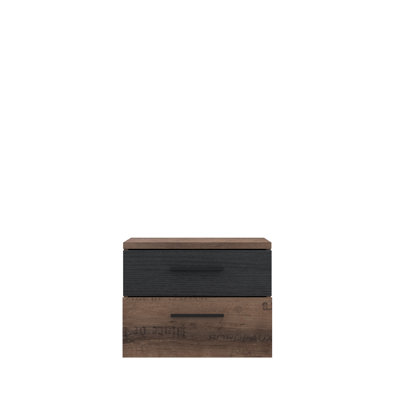 Demps 52cm W Manufactured Wood Bedside Table