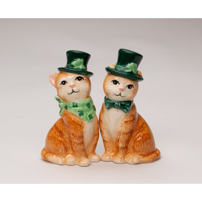 St. Patrick Cats Salt and Pepper