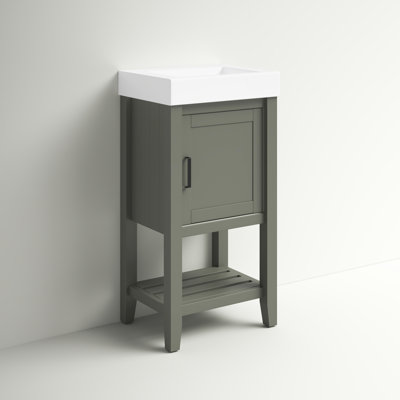 Meuble-lavabo simple 18 po