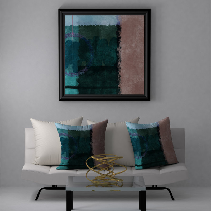 Housse de coussin carrée/insert, 18" x 18"