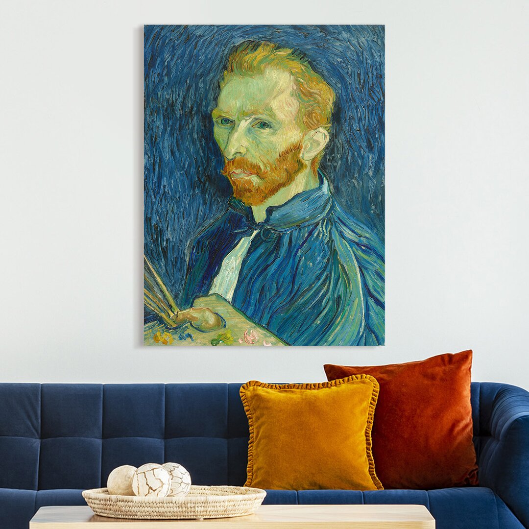 Leinwandbild Selbstporträt von Vincent Van Gogh