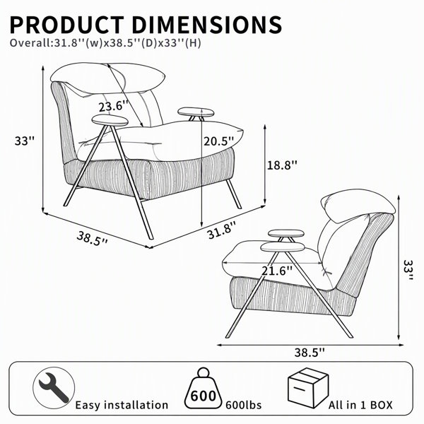 Dimensions du produit