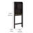 Modern Over The Toilet Space Saver Organization Wood Storage Cabinet For Home, Bathroom