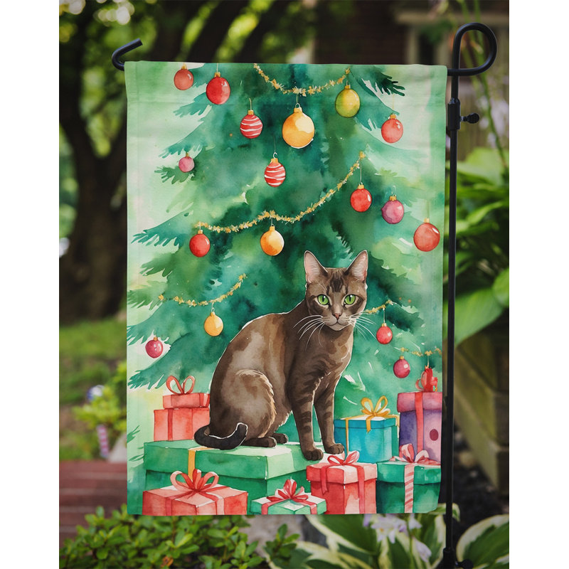 Drapeau de jardin Pixie Bob, Brun havane
