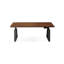 Bureau rectangulaire en bois massif noyer-130205026