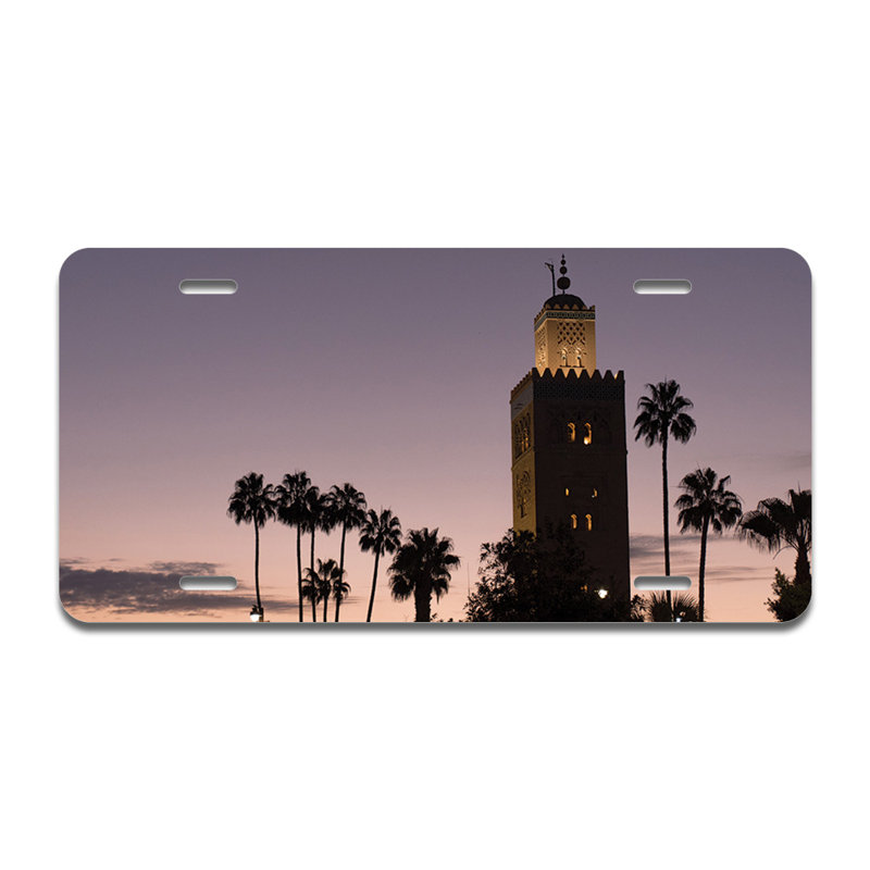Marrakech Aluminum Plate Frame