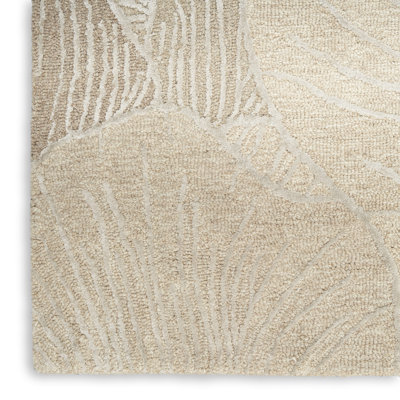 Derena Floral Handmade Area Rug