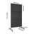 Free Standing Pegboard Display Rack With Wheel-1147042809
