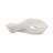 17" White Resin Abstract Decorative Sculpture - Modern Home, Office, Bedroom, or Living Room Accent