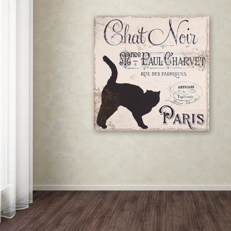 Jadaya «Les Chats II» par Color Bakery, impression sur toile tendue, H 14 po x l 14 po x P 2 po