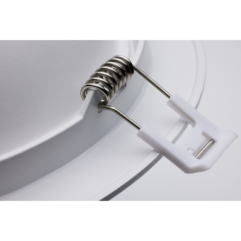 Ultra Slim Selectable CCT New Construction IC LED Canless Recessed Lighting Kit, White