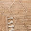 Tapis géométrique en jute tissé à la main Debroh-526757433