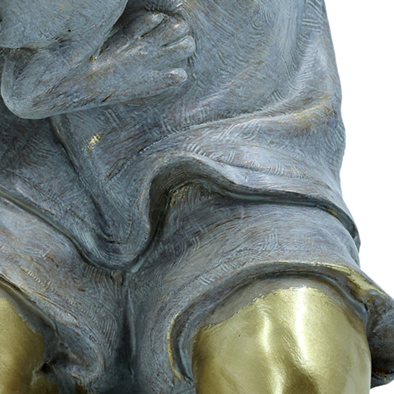 Boy with Rabbit Garden Statue