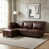 Dark Brown-4seats est en rupture de stock