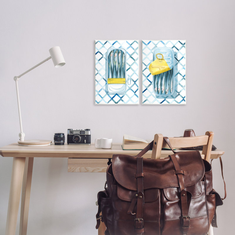 Ensemble de 2 plaques de conserves en conserve par Grace Popp