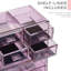 7 Drawers Acrylic Makeup and Jewelry Storage Cosmetics Organizer-22758430