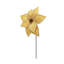 Ensemble de 12 tiges de poinsettia H 14 po - brun