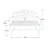 Metal Garden Bench Tree Pattern-109762774