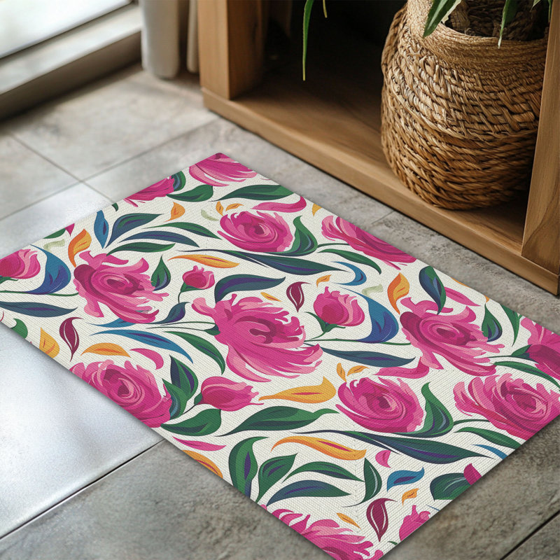 Tapis tressé Bloom, Rectangulaire 3 pi x 5 pi