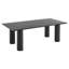Table de salle à manger d'extérieur en aluminium 87 po Nautica-105239647