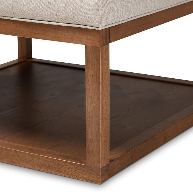  Repose-pieds Alvere, Beige