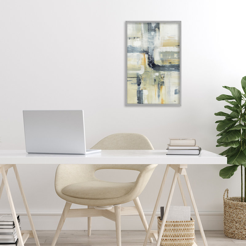 Giclée encadrée par Neutrals Expressive, design par Lisa Ridgers, Estampe numérique Farmhouse, H 18 po x l 12 po
