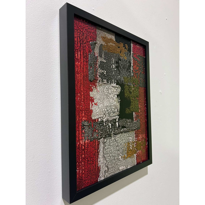 Tension No. 3 - Original Mixed-Media Abstract Painting by J. Kent Martin