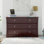 Commode double 6 tiroirs Crescent