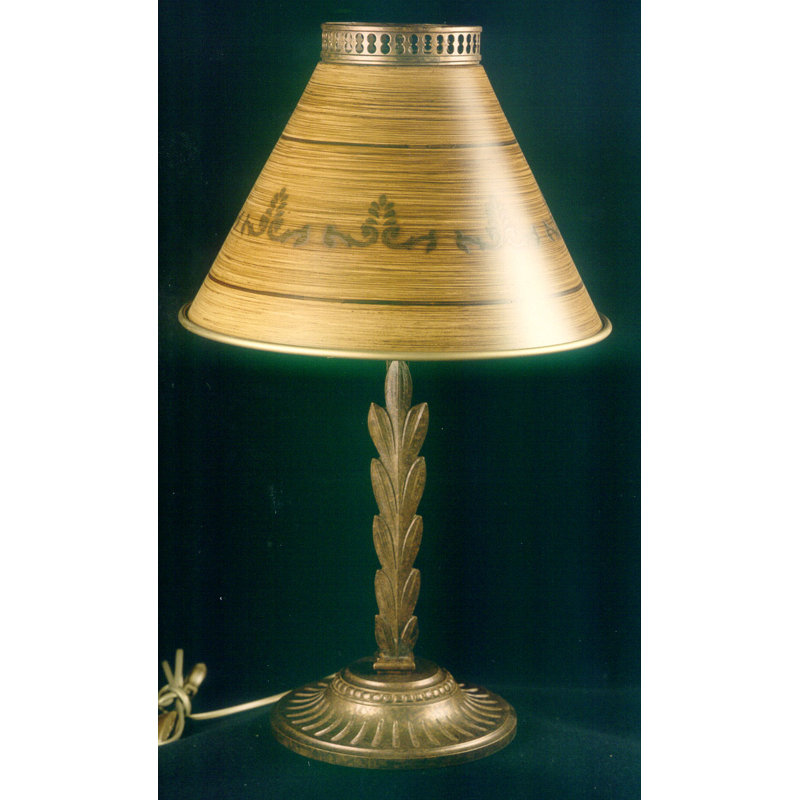 Cowie Metal Table Lamp, Rust Antique Bronze