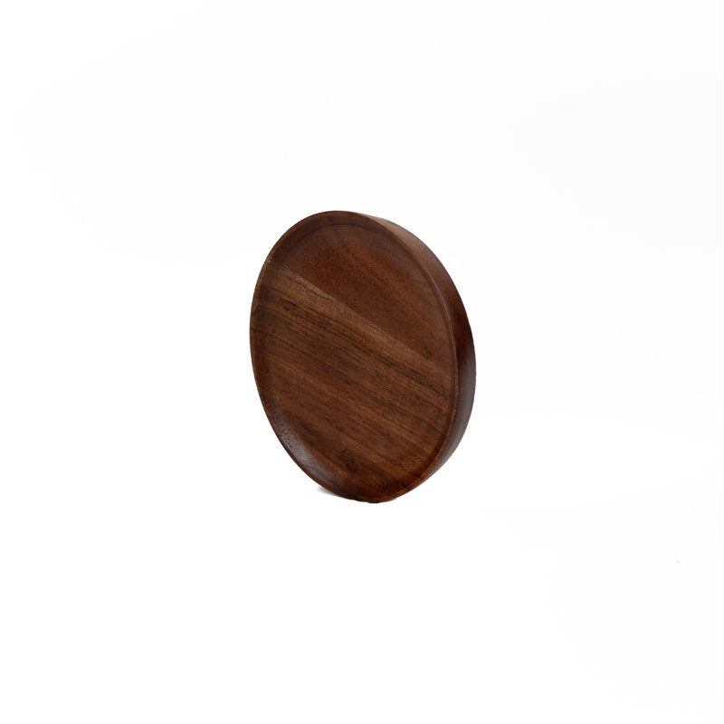 Sous-verres en bois d'acacia Mid Century Modern