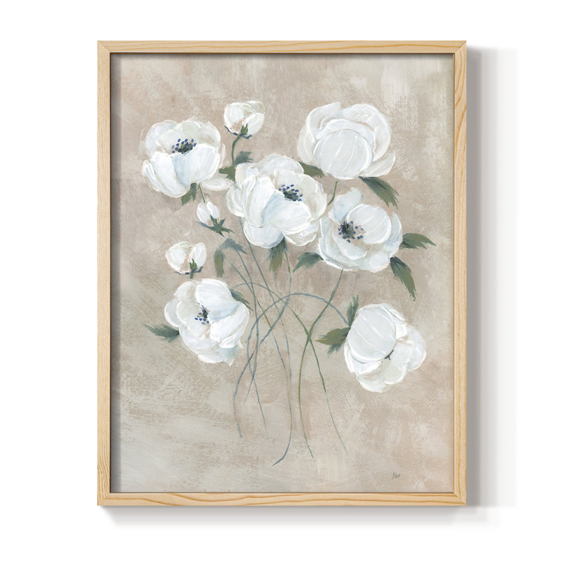 Simplement sophistiqué II, reproduction encadrée - bois massif, Naturel, H 11 po x l 9 po