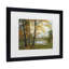 Art mural encadré - Décoration murale «A Quiet Lake» par Albert Bierstadt avec cadre mat - Art du salon, cuisine et salle de bain - 16 x 20-1385982530-1385982531