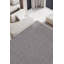 Tapis tissé de qualité supérieure, 4,0 x 5,9 pieds, couleur anthracite | 100% jute et chenille, hauteur de poils de 0,3 po | Semelle antidérapante en jute de coton, 400 000 fils | Idéal pour le salon, durable et élégant-429001280