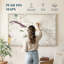 Carte des Caraïbes personnalisée «Home I Push Pin»-984168793-983985437