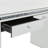 47'' Glass Top Console Table