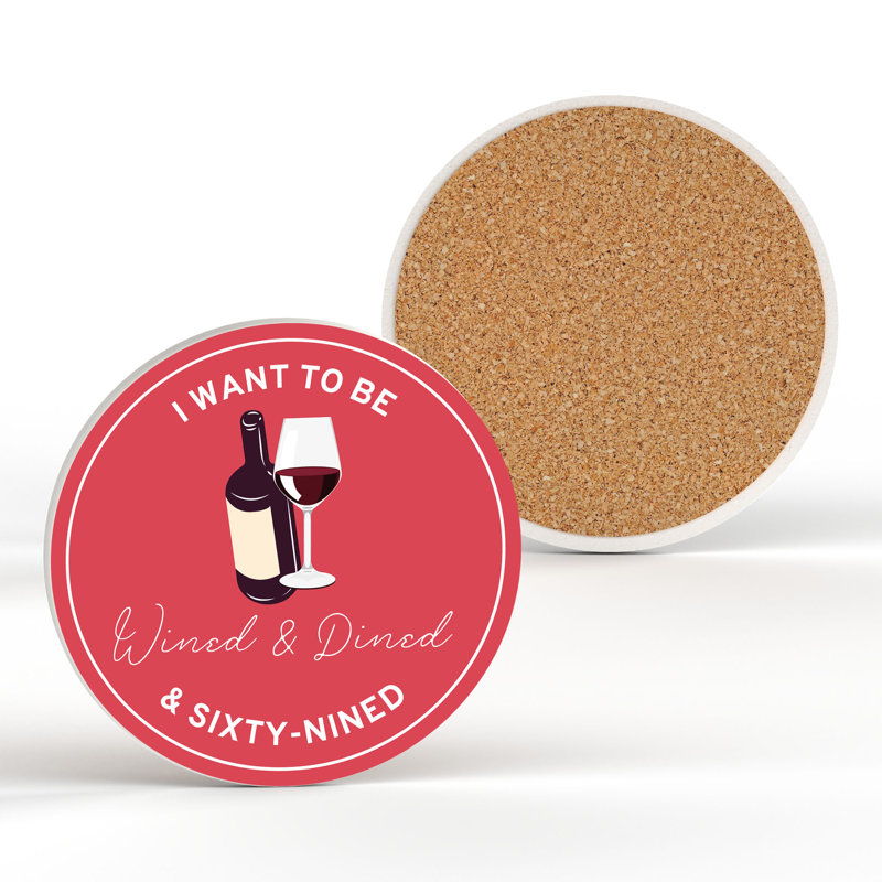 Kana Ceramic Round 1 Piece Coaster