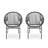 JAVA OUTDOOR WICKER CHAIR (Set Of 2)-830189030