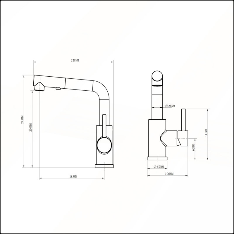 Station de travail d'évier de 15 pouces avec robinet, acier inoxydable SUS304 de calibre 16, simple cuve, durable et facile à nettoyer