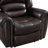 Chemika 40.9'' W Classic Super Soft Padding And Oversize Manual Recliner With Rivets-699659979