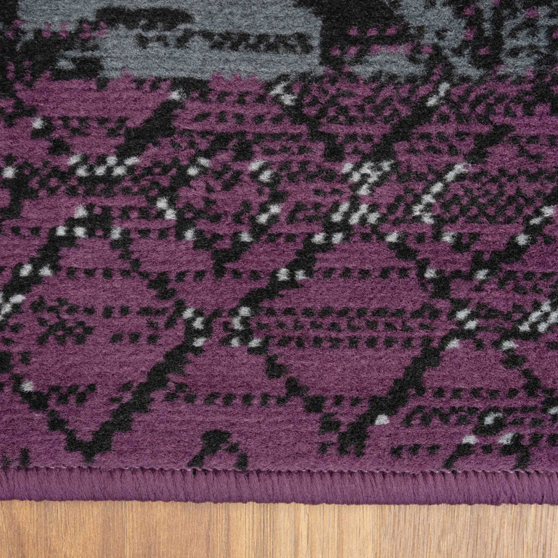 Bewdley Patchwork Area Rug, Rectangle 80 x 150cm