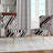 Upholstered Floral Side Chair - Modern floral Accent Chair-90396762