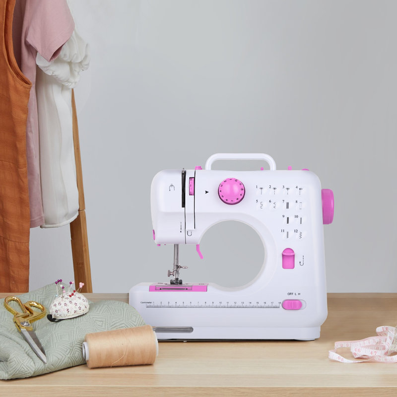 BTY Computerized Mechanical Sewing Machine, Pink