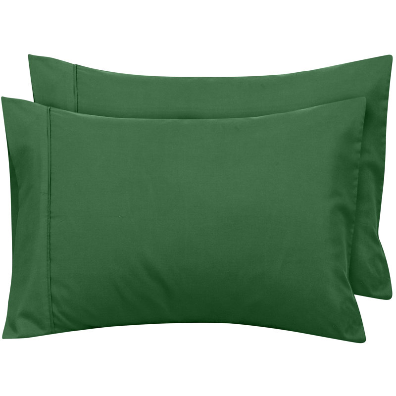 Royale Linens | Bed Pillow Cover | Pillowcases | Brushed Microfiber Wrinkle & Fade Resistant | Soft & Cozy| Size Pillow Case
